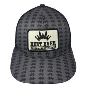 Best Ever Custom Saddle Pads Trucker Hat Multicolor OS Mesh Back Classic TL Caps